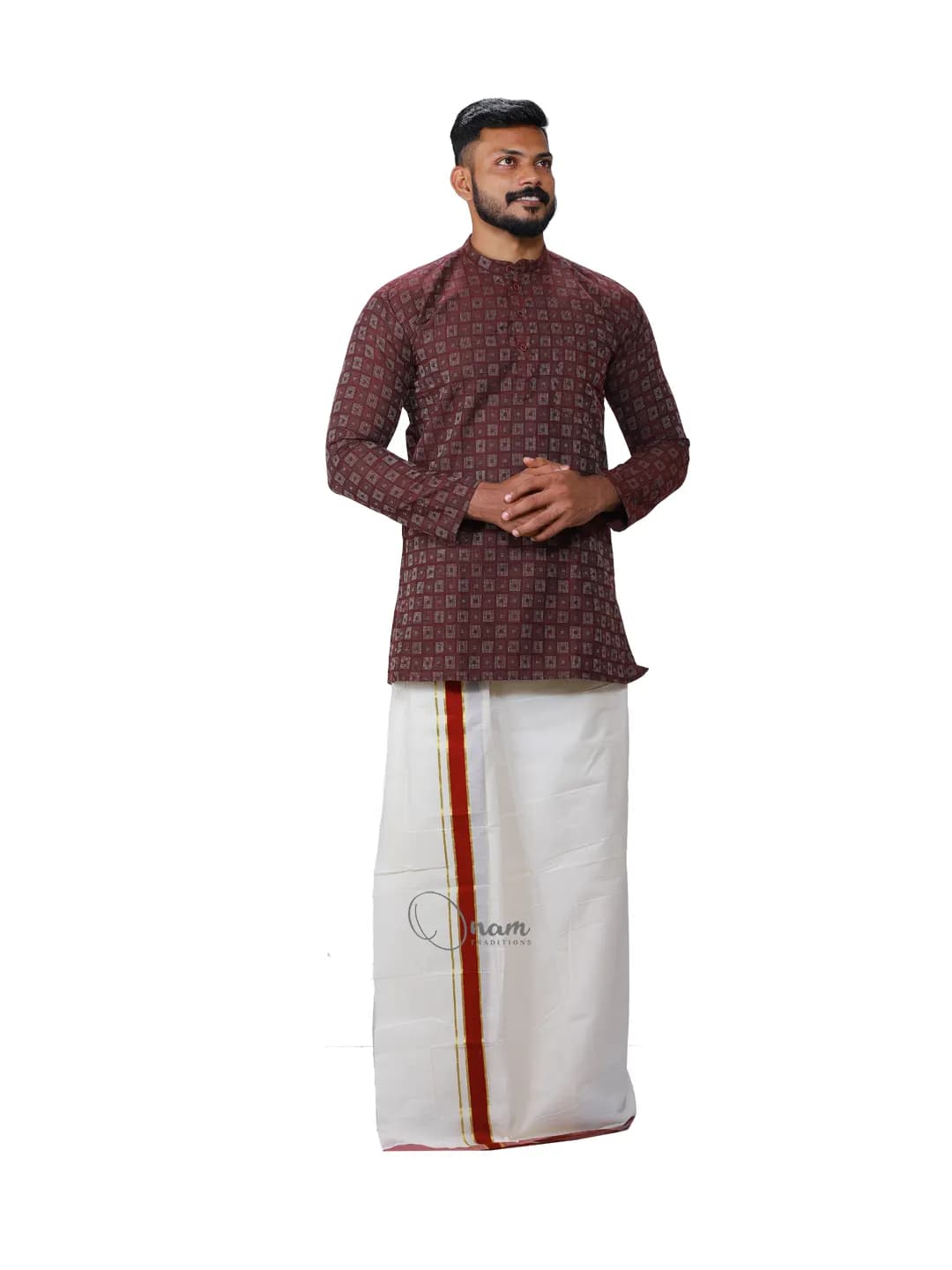 Onam traditional dress for men store